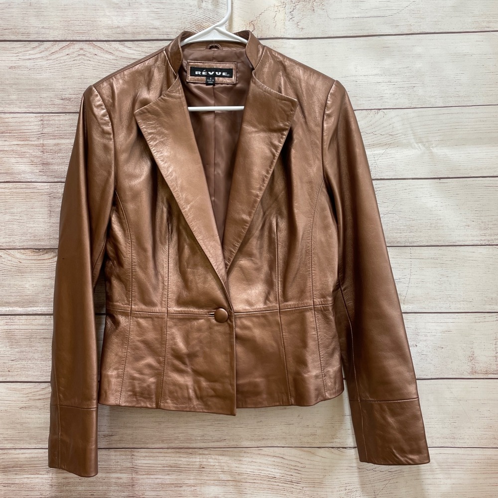REVUE 100%‎ LAMB LEATHER JACKET